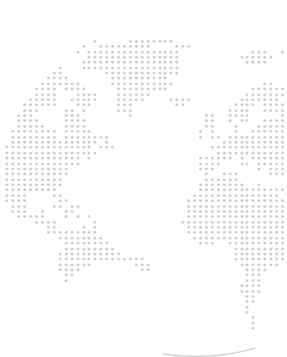 Dotted globe
